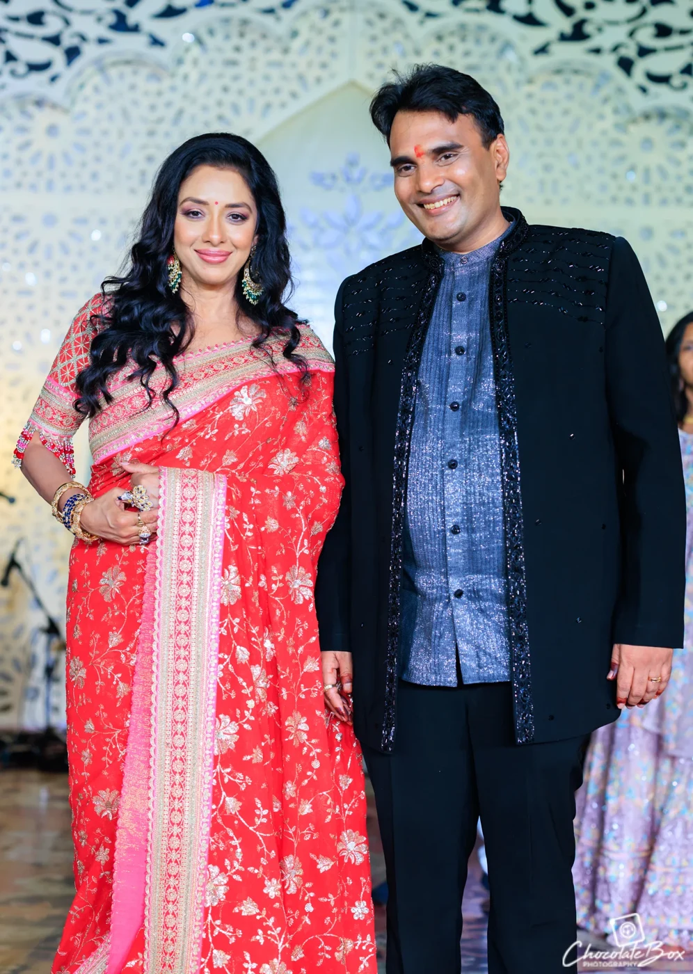 Rupali Ganguly at the45th anniversary - official Intra Life archive